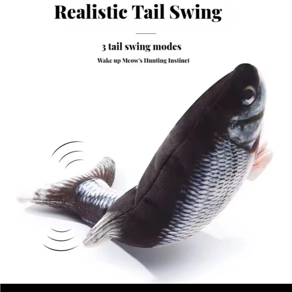 Interactive Fish Cat Toy